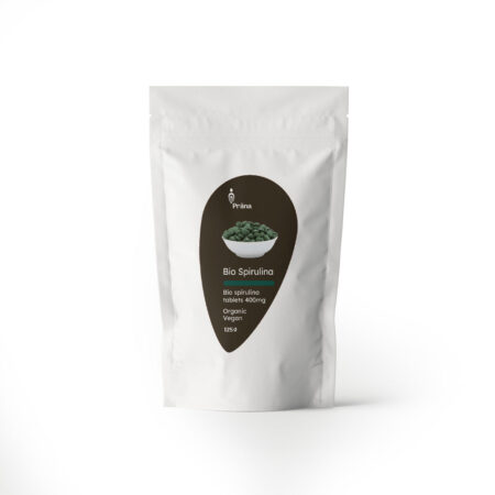 Prana Bio Spirulina (400mg) tabletta 125g