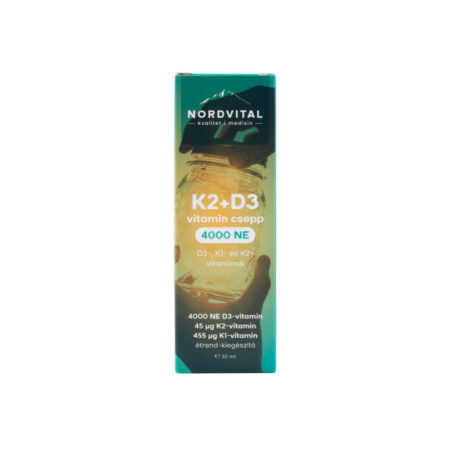 Nordvital D3+K2 csepp 30 ml 60 adag