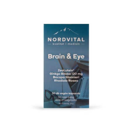 Nordvital Brain and Eye 50db lágyzselatin kapszula