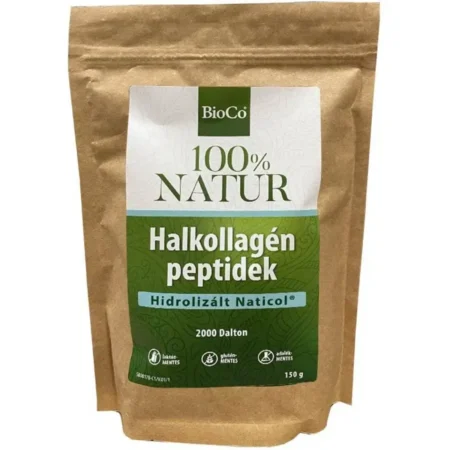 BioCo 100% NATUR Halkollagén peptidek por – 150g