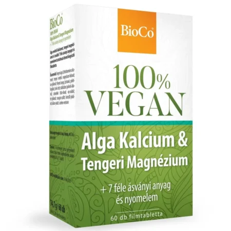 BioCo 100% VEGAN Alga Kalcium & Tengeri Magnézium filmtabletta – 60db