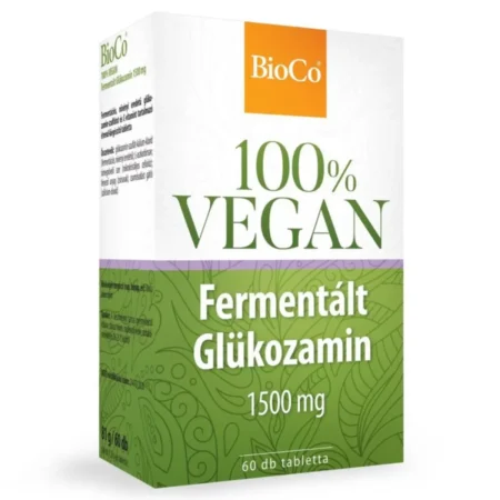 BioCo 100% VEGAN Fermentált Glükozamin 1500mg tabletta – 60db