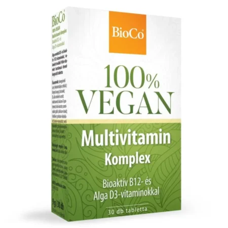 BioCo 100% VEGAN Multivitamin Komplex tabletta – 30db