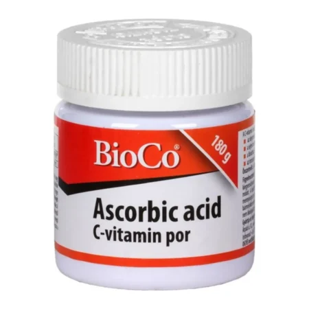 BioCo Ascorbic acid C-vitamin por – 180g