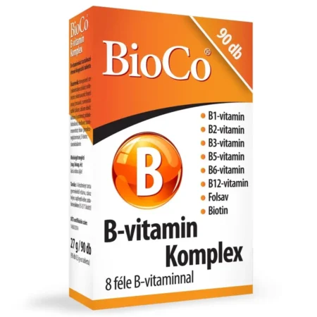 BioCo B-vitamin Komplex tabletta – 90db