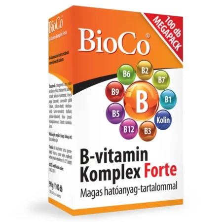 BioCo B-vitamin komplex forte tabletta – 100db