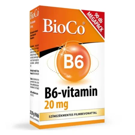 BioCo B6-vitamin 20mg filmtabletta – 90db