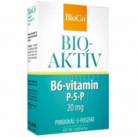 BioCo Bioaktív B6-vitamin P-5-P tabletta – 60db