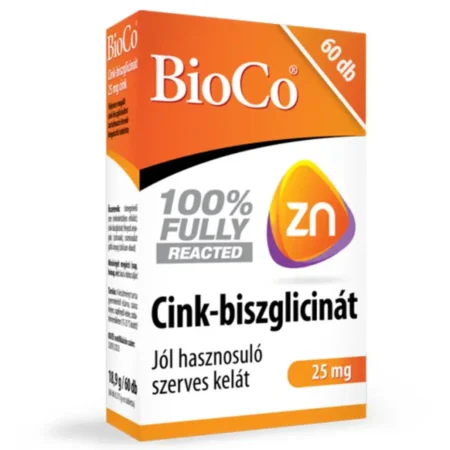 BioCo Cink-biszglicinát tabletta – 60db