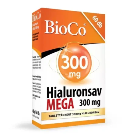 BioCo Hialuronsav MEGA 300mg tabletta – 60db
