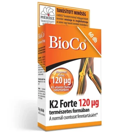 BioCo K2 forte vitamin tabletta – 60db