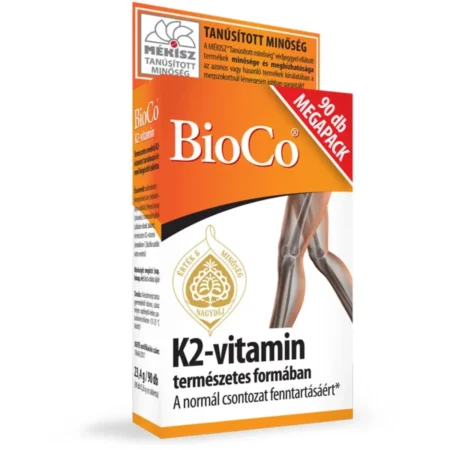 BioCo K2-vitamin tabletta – 90db