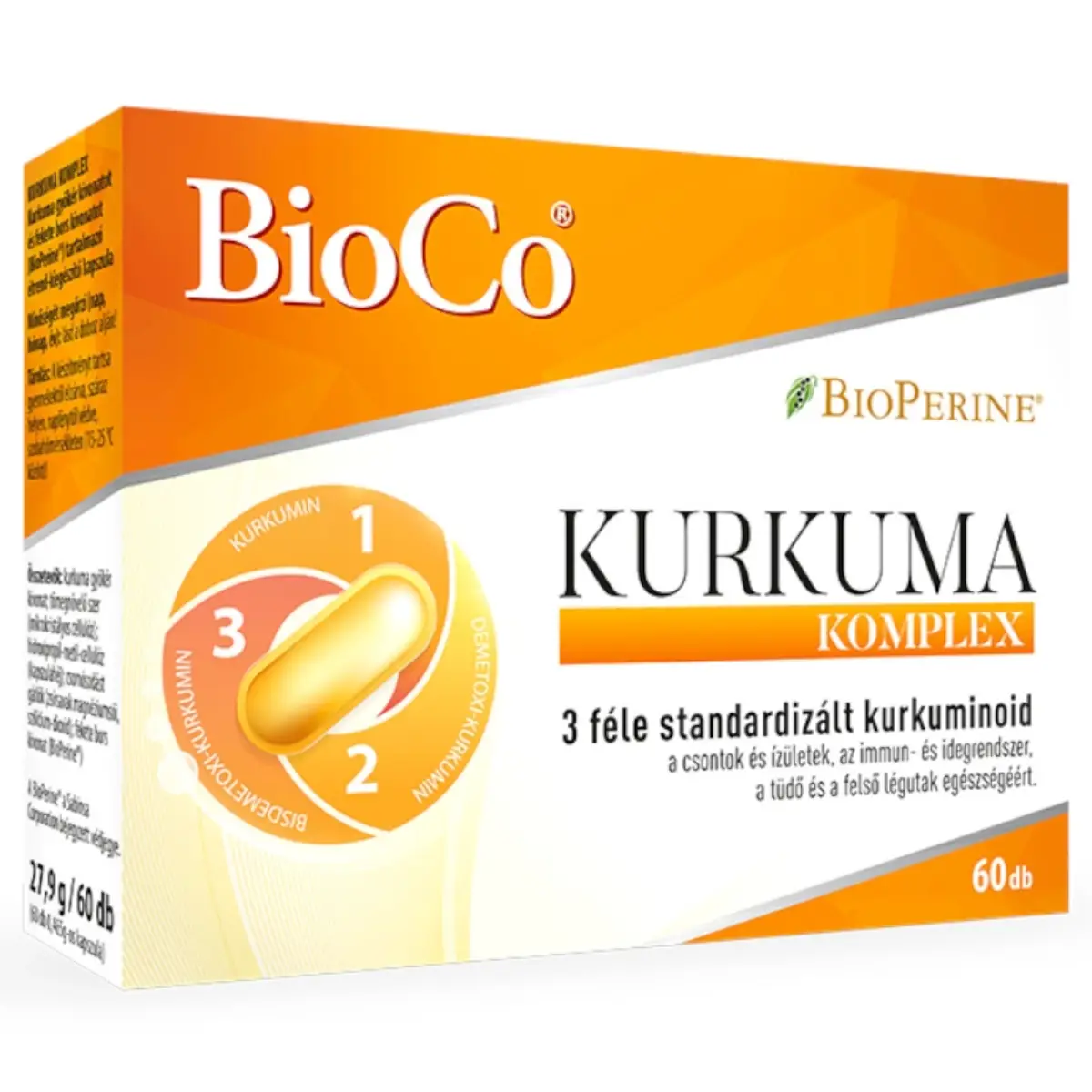 BioCo Kurkuma Komplex kapszula – 60db