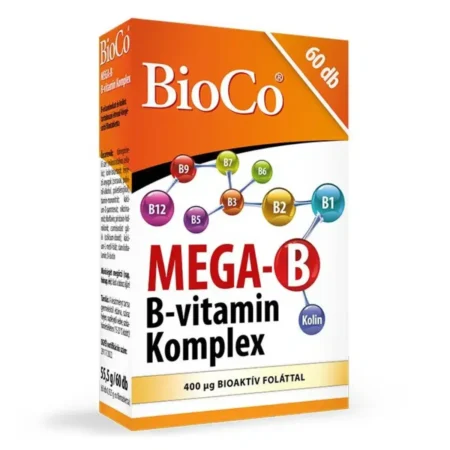 BioCo MEGA B B-vitamin Komplex filmtabletta – 60db