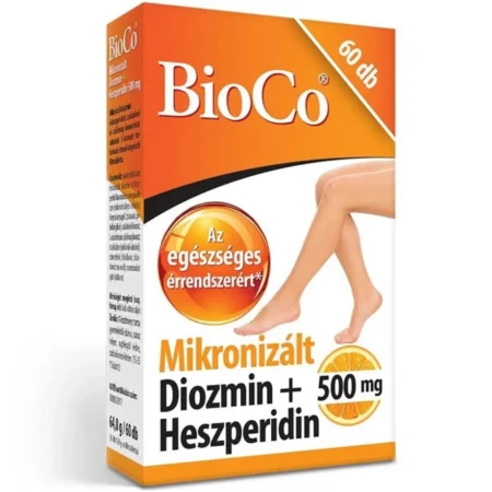 BioCo Mikronizált Diozmin + Heszperidin filmtabletta – 60db