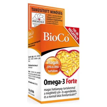 BioCo Omega-3 forte kapszula – 100db