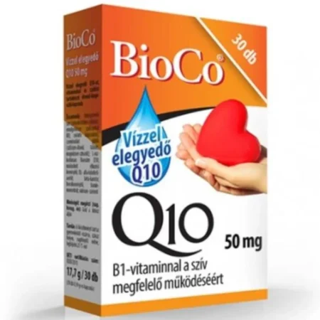 BioCo Q10 Vízzel elegyedő 50mg kapszula – 30db