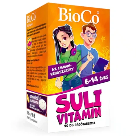 BioCo Suli-Vitamin rágótabletta – 90db