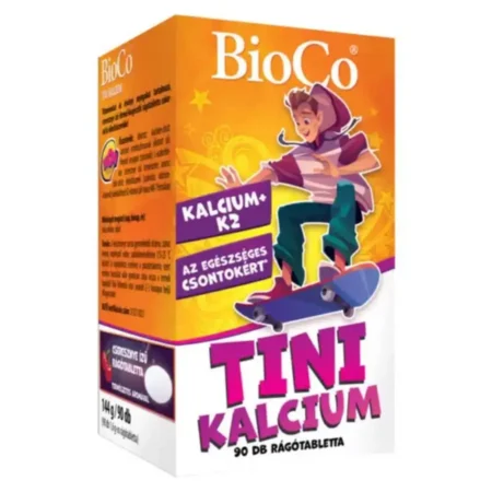 BioCo TINI-KALCIUM rágótabletta – 90db