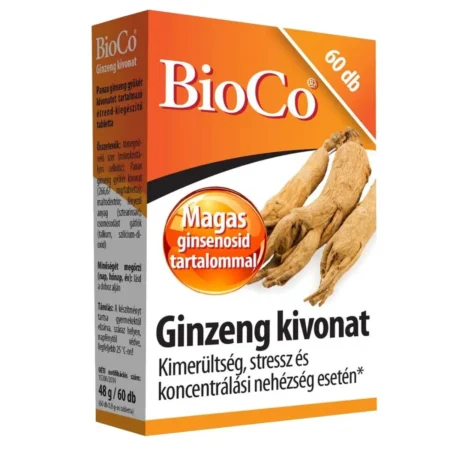BioCo ginzeng tabletta – 60db