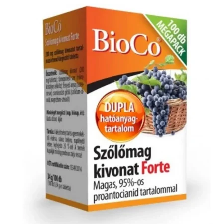 BioCo szőlőmag kivonat forte megapack – 100db