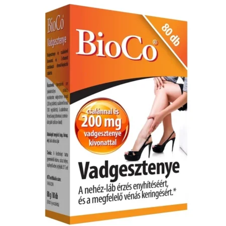 BioCo vadgesztenye tabletta – 80db