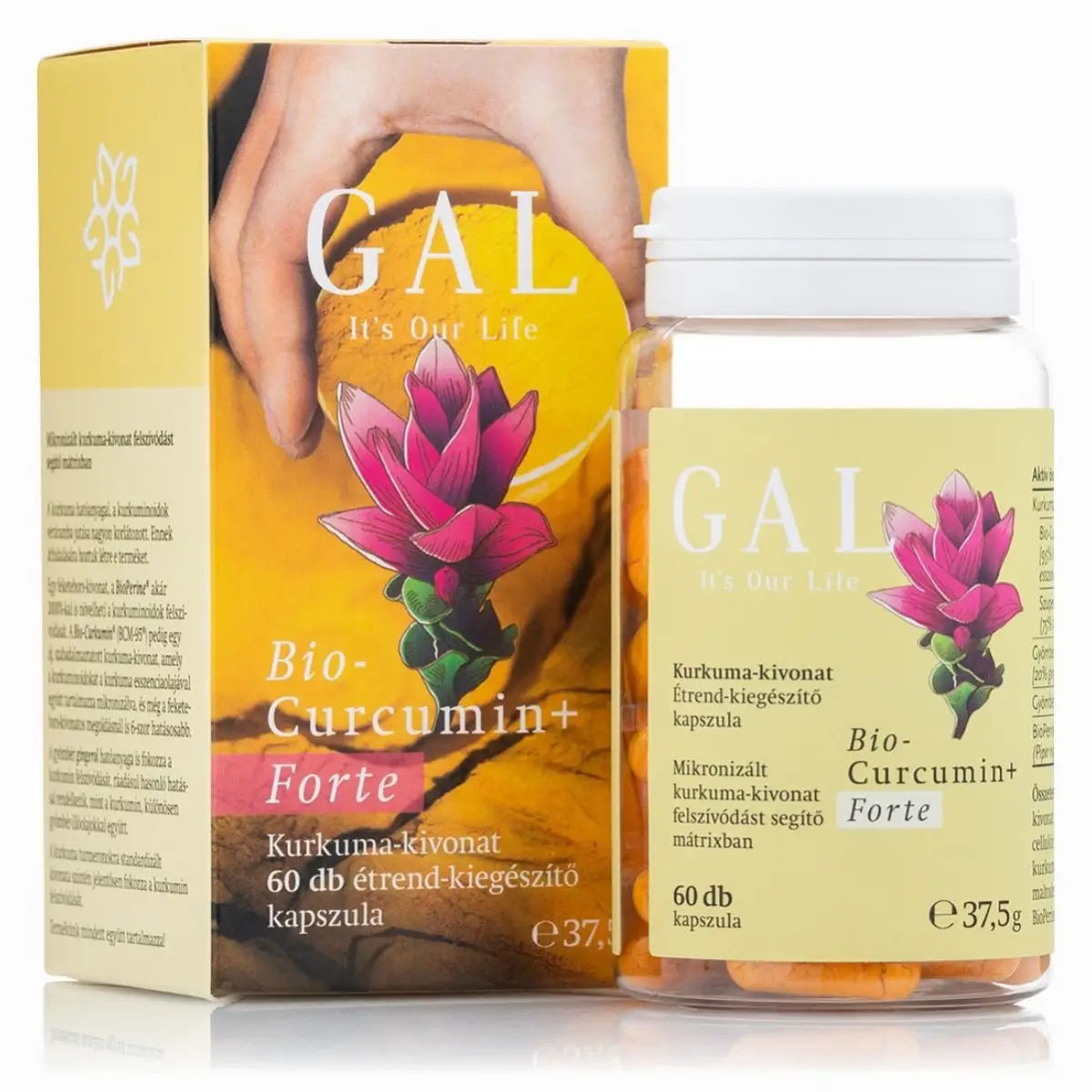 GAL Biocurcumin+ Forte kapszula – 60db