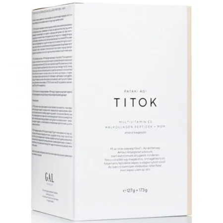 GAL TITOK Multivitamin és Halkollagén peptidek + MSM italpor – 127g+173g