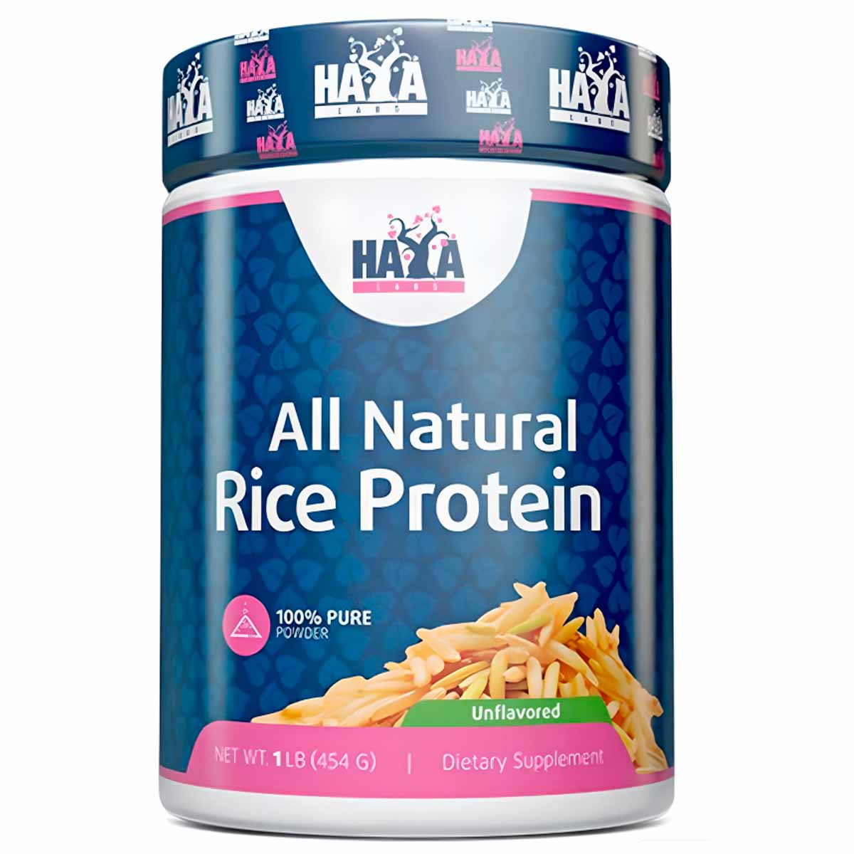 HAYA LABS 100% All Natural Rízs Protein / Unflavored 454g