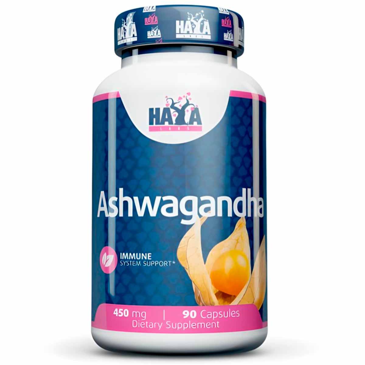 HAYA LABS – Ashwagandha 450mg. / 90 kapszula