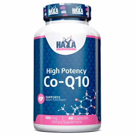 HAYA LABS – High Potency Co-Q10 100mg. / 60 kapszula