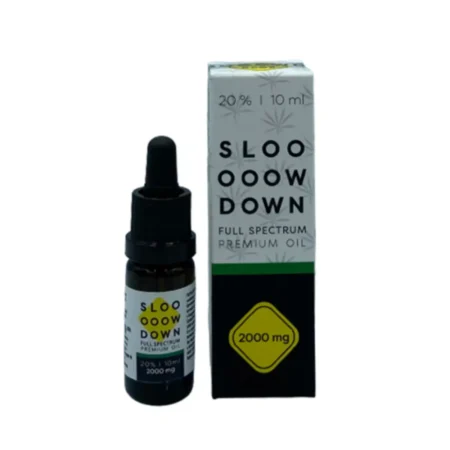 SLOW DOWN FULL SPECTRUM PREMIUM CBD OLAJ 20% 2000 MG – 10 ML