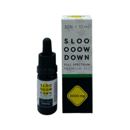 SLOW DOWN FULL SPECTRUM PREMIUM CBD OLAJ 30% 3000 MG – 10 ML