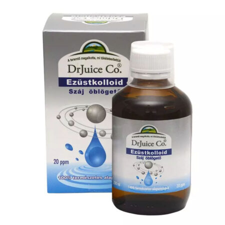 Dr. Juice Ezüst kolloid Száj- és toroköblítő <br>200ml