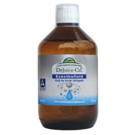 Dr. Juice Ezüst kolloid Száj- és toroköblítő <br>500ml