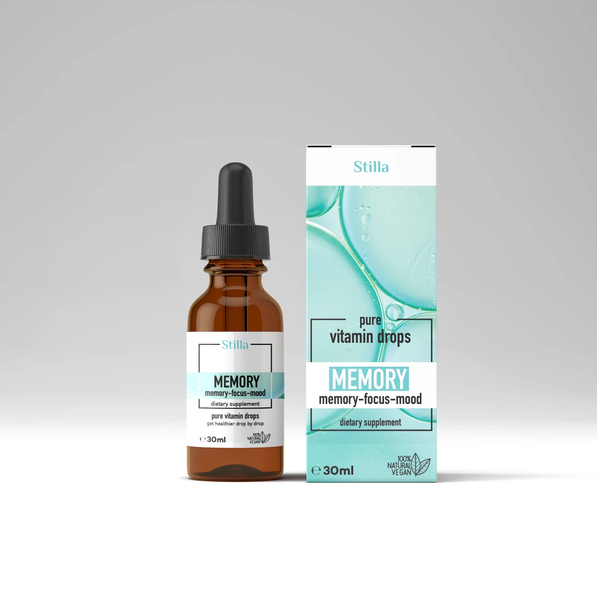 Stilla <b>Memory</b> -Memóriát és koncentrációt támogató cseppek -30ml